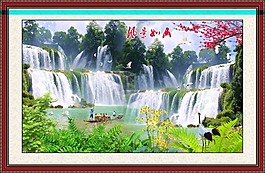 山水畫素材下載