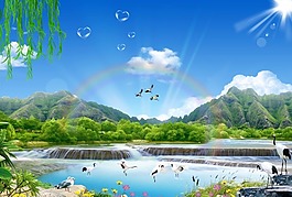 山水画