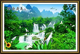 山水畫(huà)素材下載