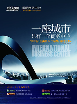 城市 宣傳 海報(bào)