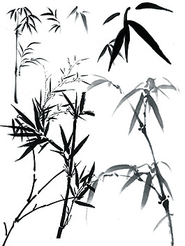 竹子筆刷