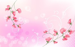 粉色花瓣背景圖片