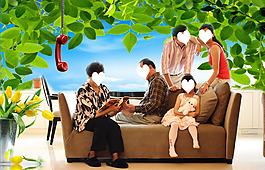 沙发宣传