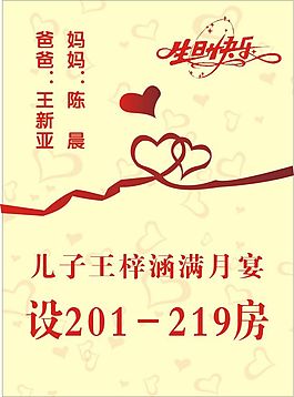 生日快樂告示牌
