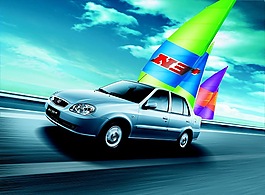 汽車psd大海報