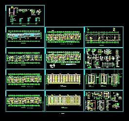 小高層建筑全套施工圖