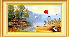 風(fēng)景油畫圖片