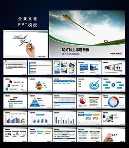 企业文化ppt模板图片