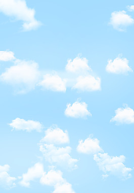 藍天白云背景素材PSD源文件