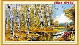 油畫風(fēng)景圖片