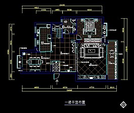 一套完整別墅施工圖素材