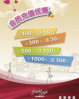 會員優惠海報圖片