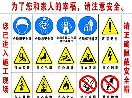 安全標志圖片