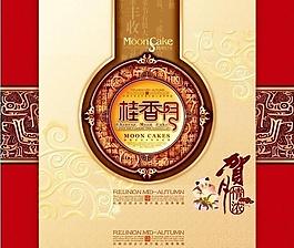 桂香月 月餅包裝圖片