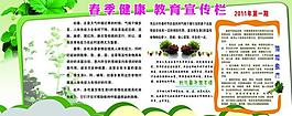 春季健康教育宣傳欄圖片