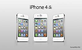 白色蘋果手機iphone圖片