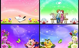 夢幻愛情移門圖片