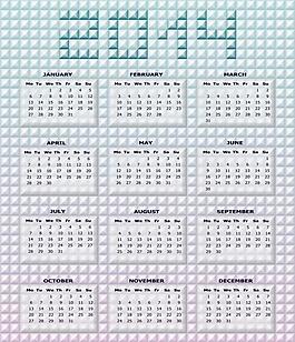 2014日歷圖片