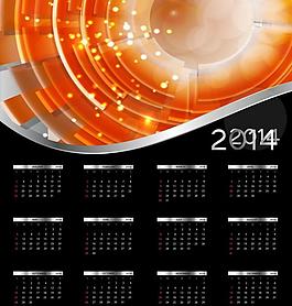 2014年日歷圖片