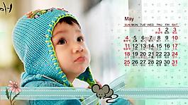 兒童臺(tái)歷圖片
