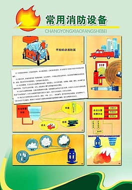 常用消防設備  制度模版