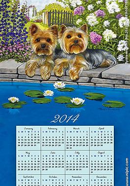 2014年日歷圖片