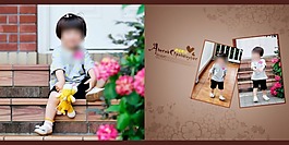 童年風(fēng)彩兒童模板素材