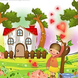 兒童插畫圖片