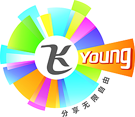 天翼無線 飛young標志