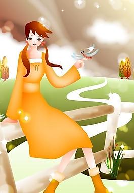 人物插畫圖片