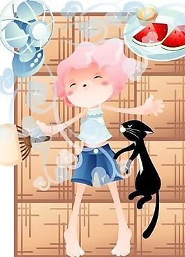 兒童插畫圖片
