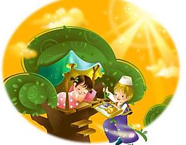 卡通兒童插畫圖片