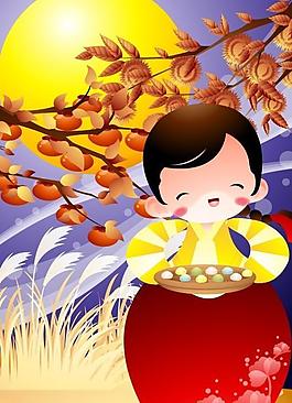卡通兒童插畫圖片