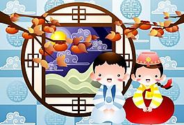 卡通兒童插畫圖片
