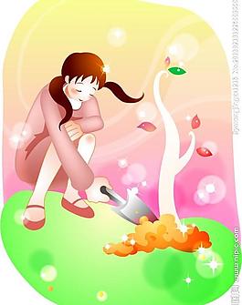卡通兒童插畫圖片