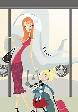 另類人物插畫圖片