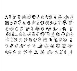 人物 插画漫画矢量图图片
