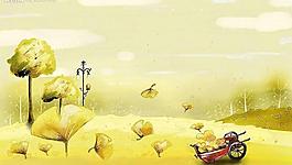 美麗的兒童插畫背景圖40圖片