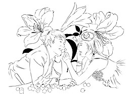 簡約線條 矢量插畫 003