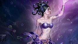 美女插畫圖片