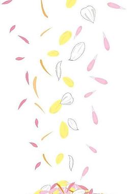 花瓣插畫圖片