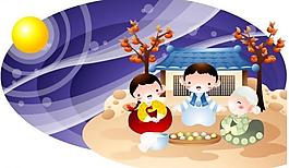 卡通兒童插畫圖片