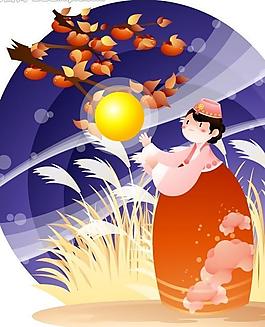 卡通兒童插畫圖片