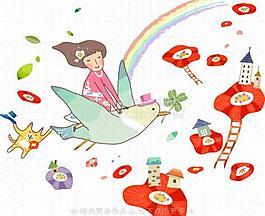卡通人物插畫圖片