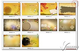 爱情庄园 婚纱模板 psd