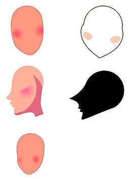 ai插畫 女生 臉 練習圖片