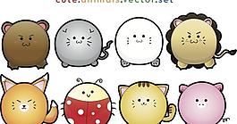 萌呆小動物圖片