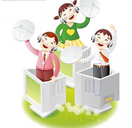 快樂人物圖片