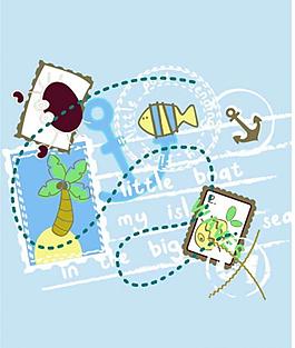 郵票海魚圖片