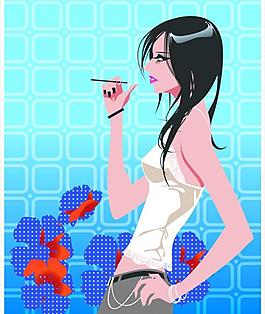 時(shí)尚商業(yè)女人素材圖片